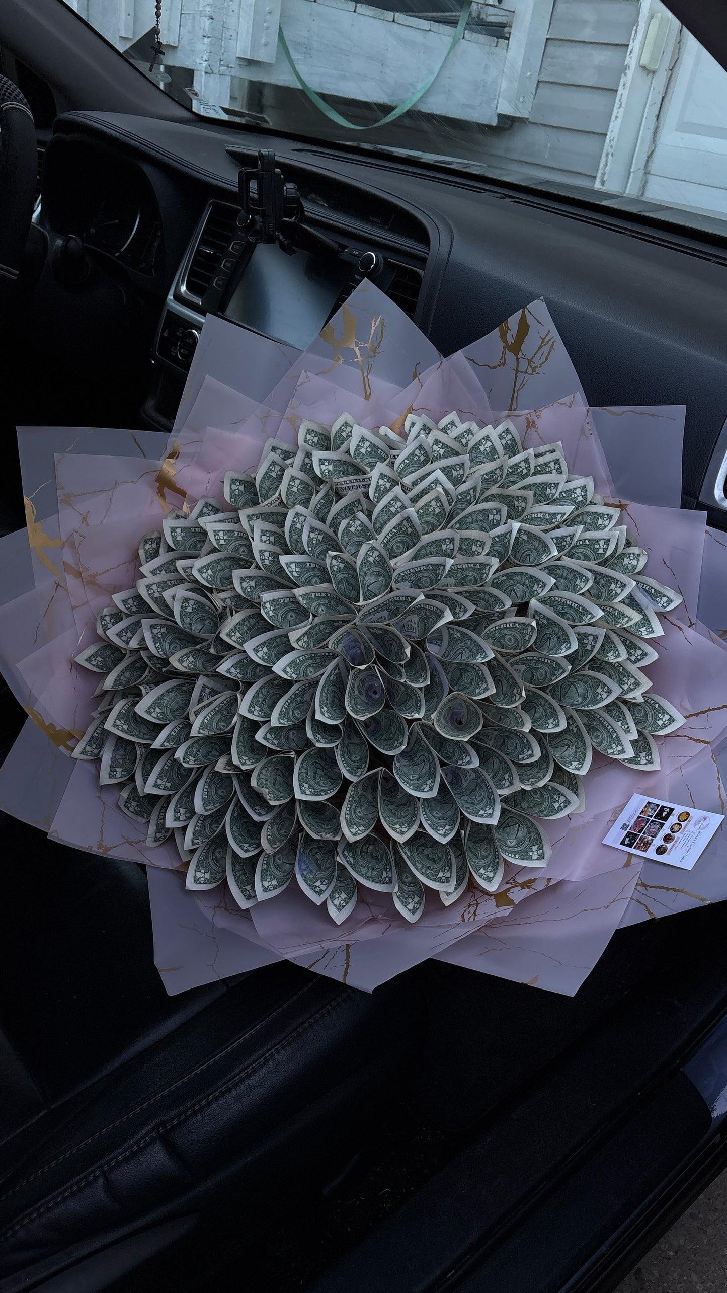 $1 bills money bouquet ($100)