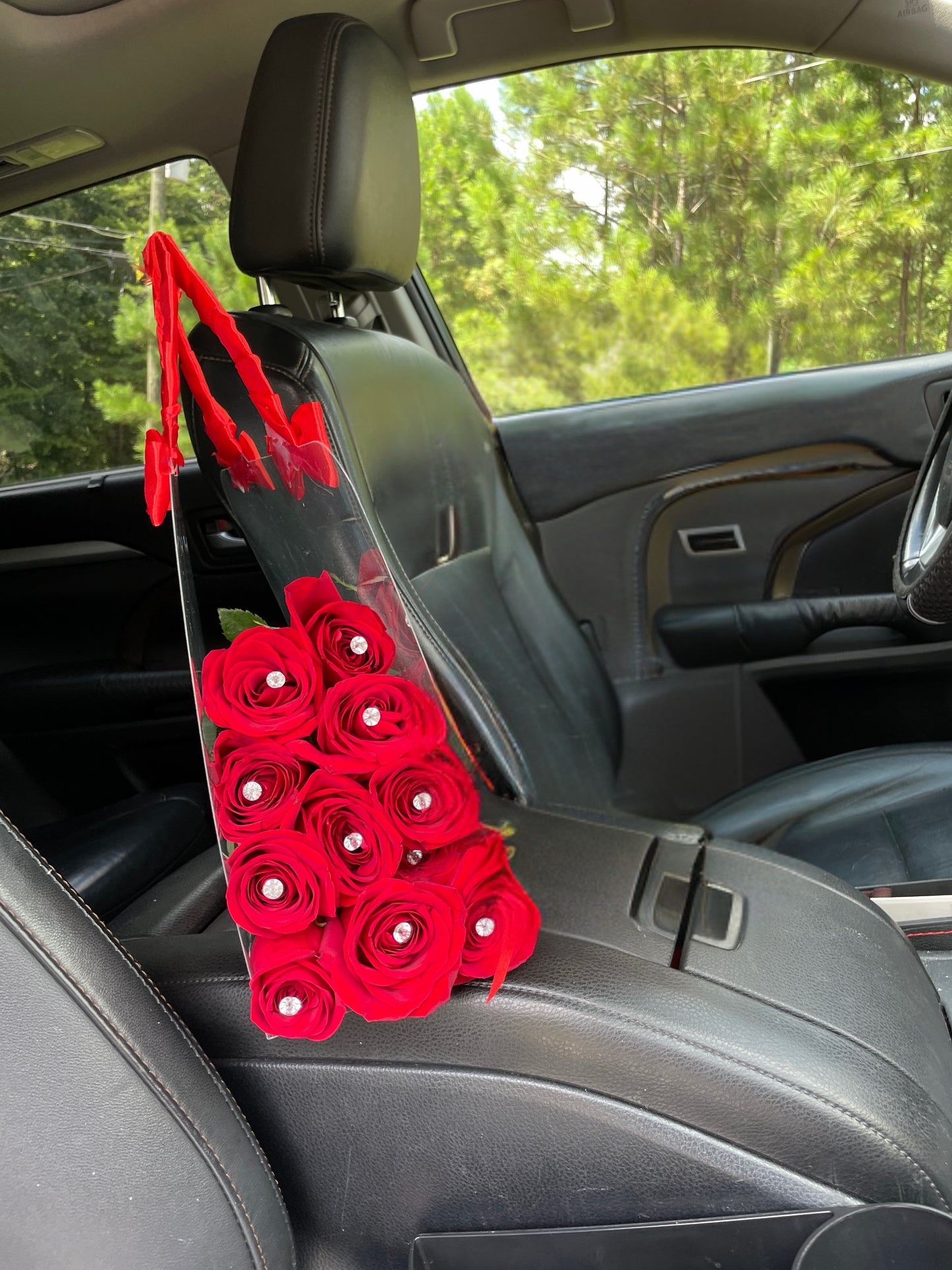 Bouquet purse arrangement👛🌹