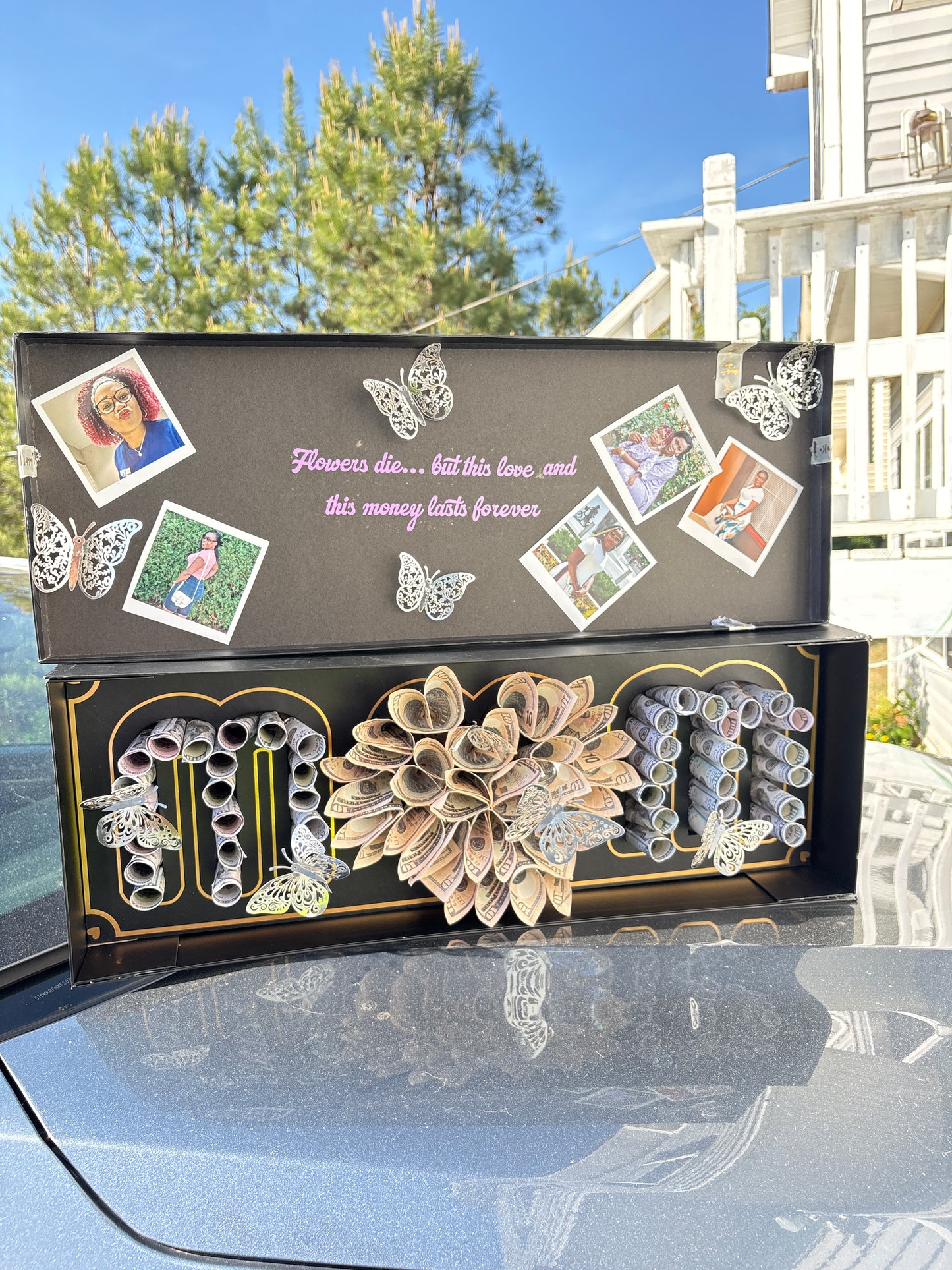 Mother’s Day money arrangement gift box❤️