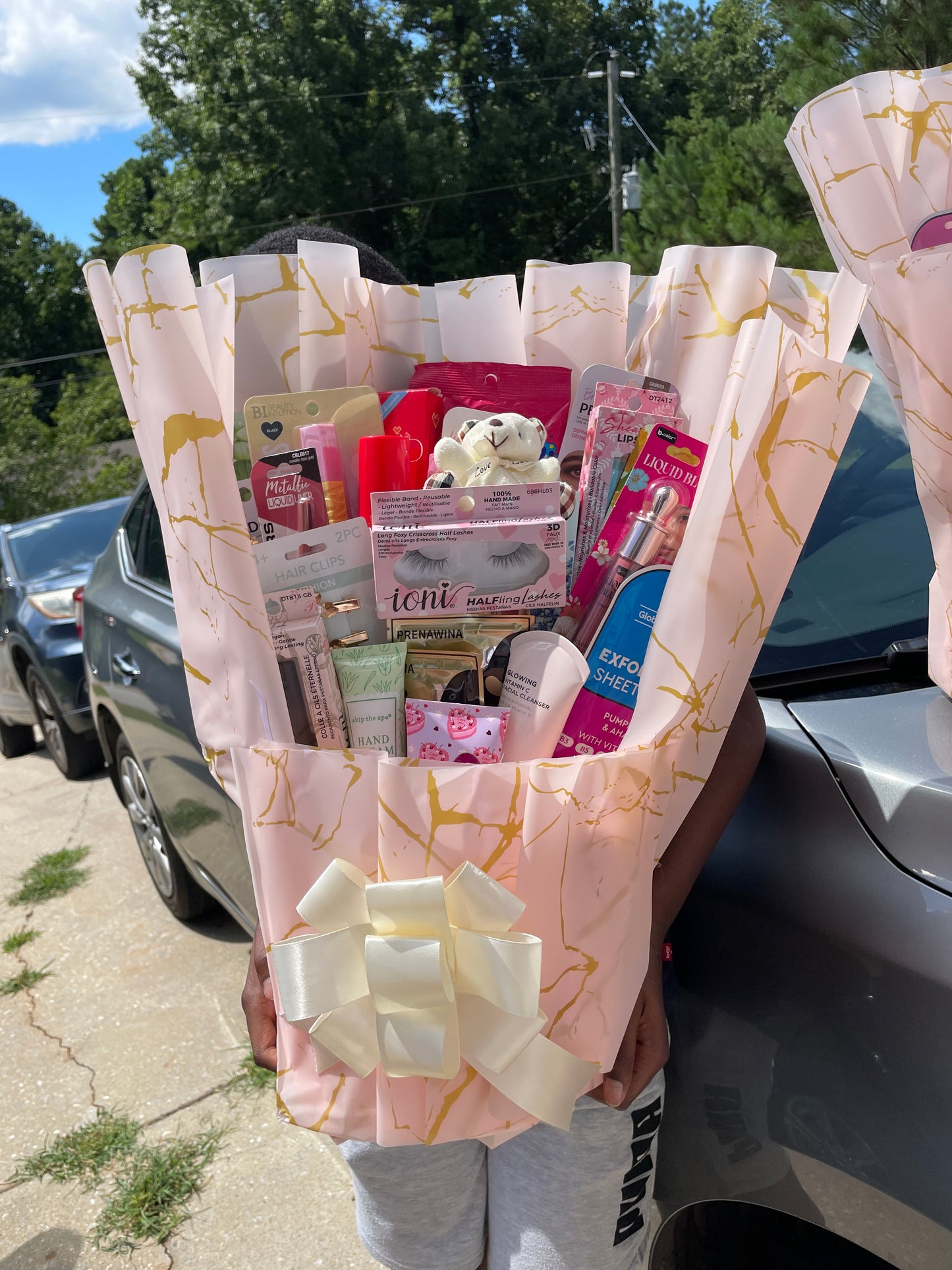 selfcare/beauty bouquet for her