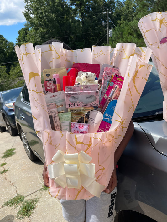 selfcare/beauty bouquet for her