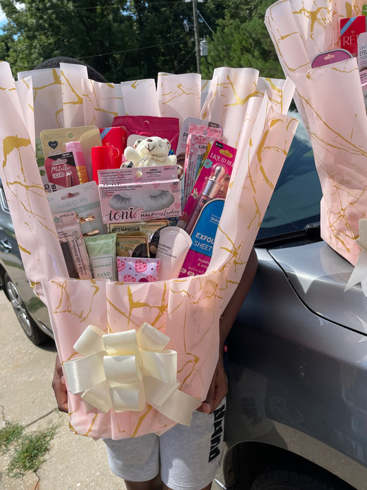 selfcare/beauty bouquet for her
