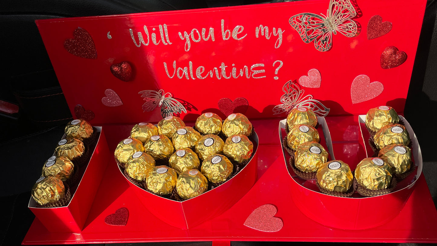 Small Chocolate proposal box
