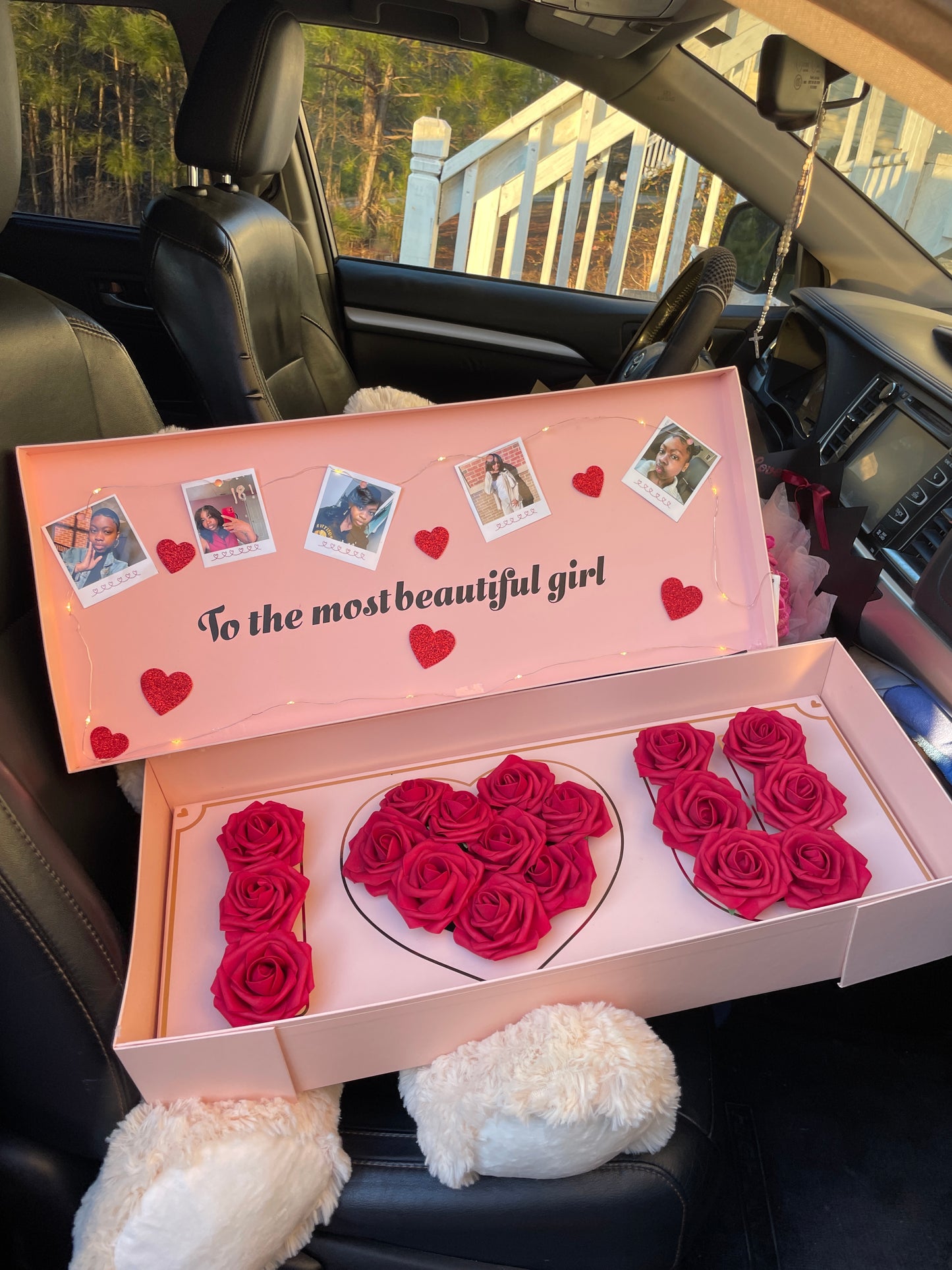 Custom sentimental “I LOVE U” Box￼💌