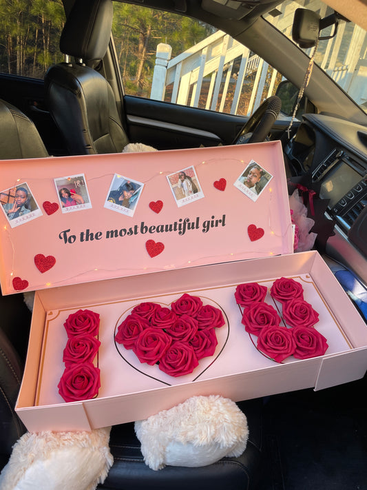 Custom sentimental “I LOVE U” Box￼💌