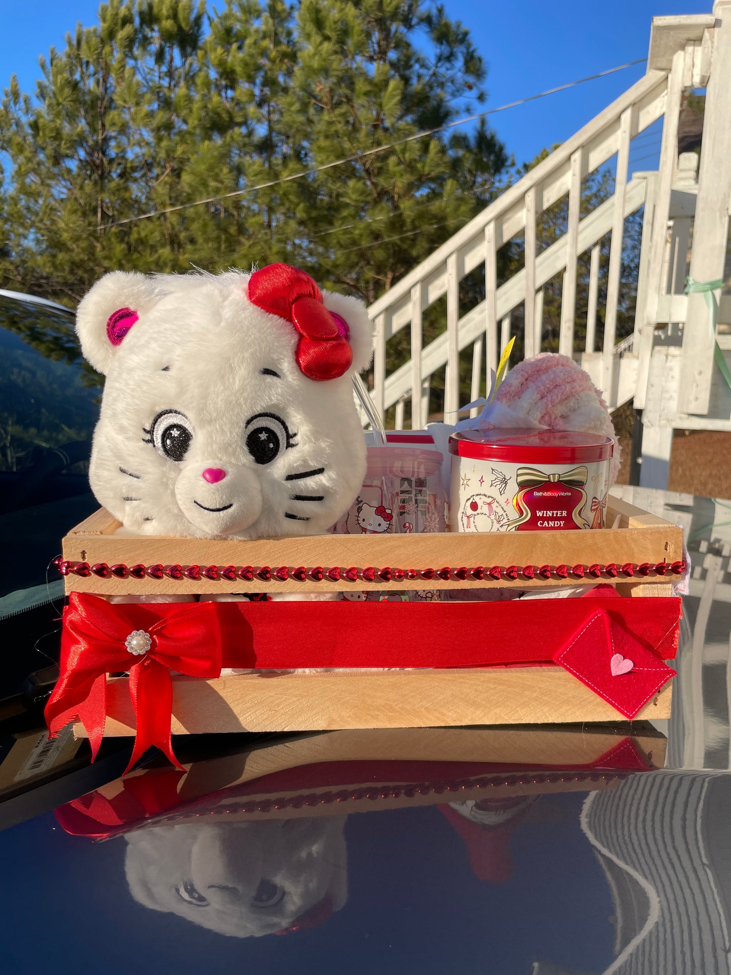 Care bear X Hello Kitty basket❤️
