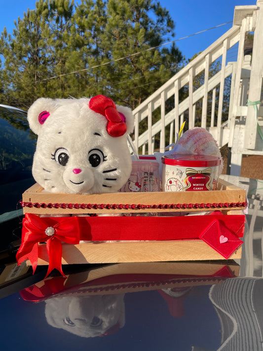 Care bear X Hello Kitty basket❤️