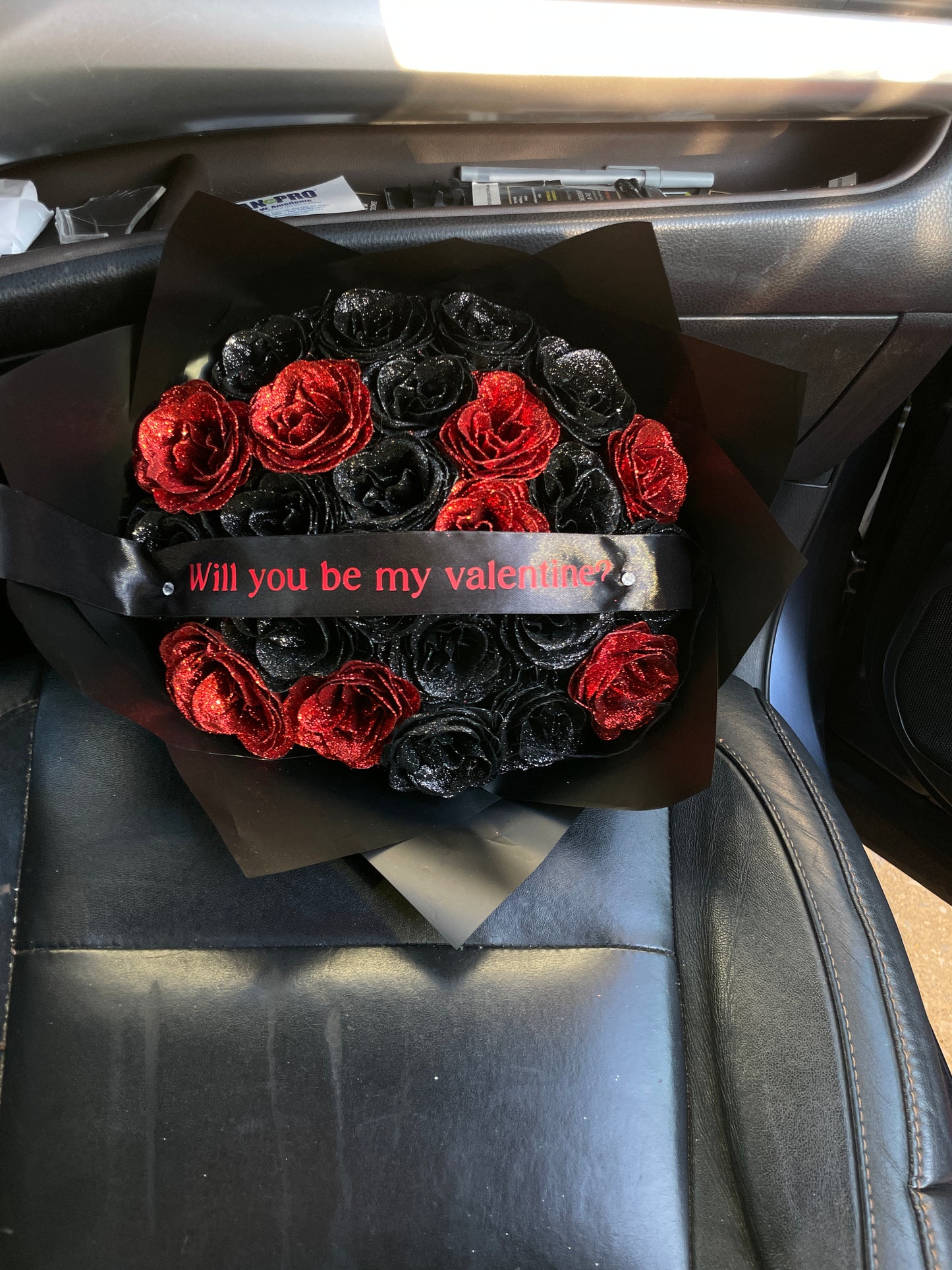 Valentine’s Day proposal bouquet