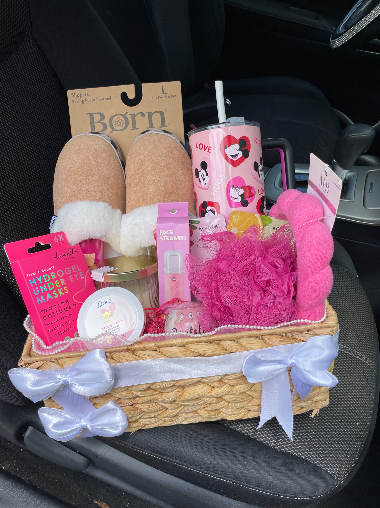 Large gift basket for her
