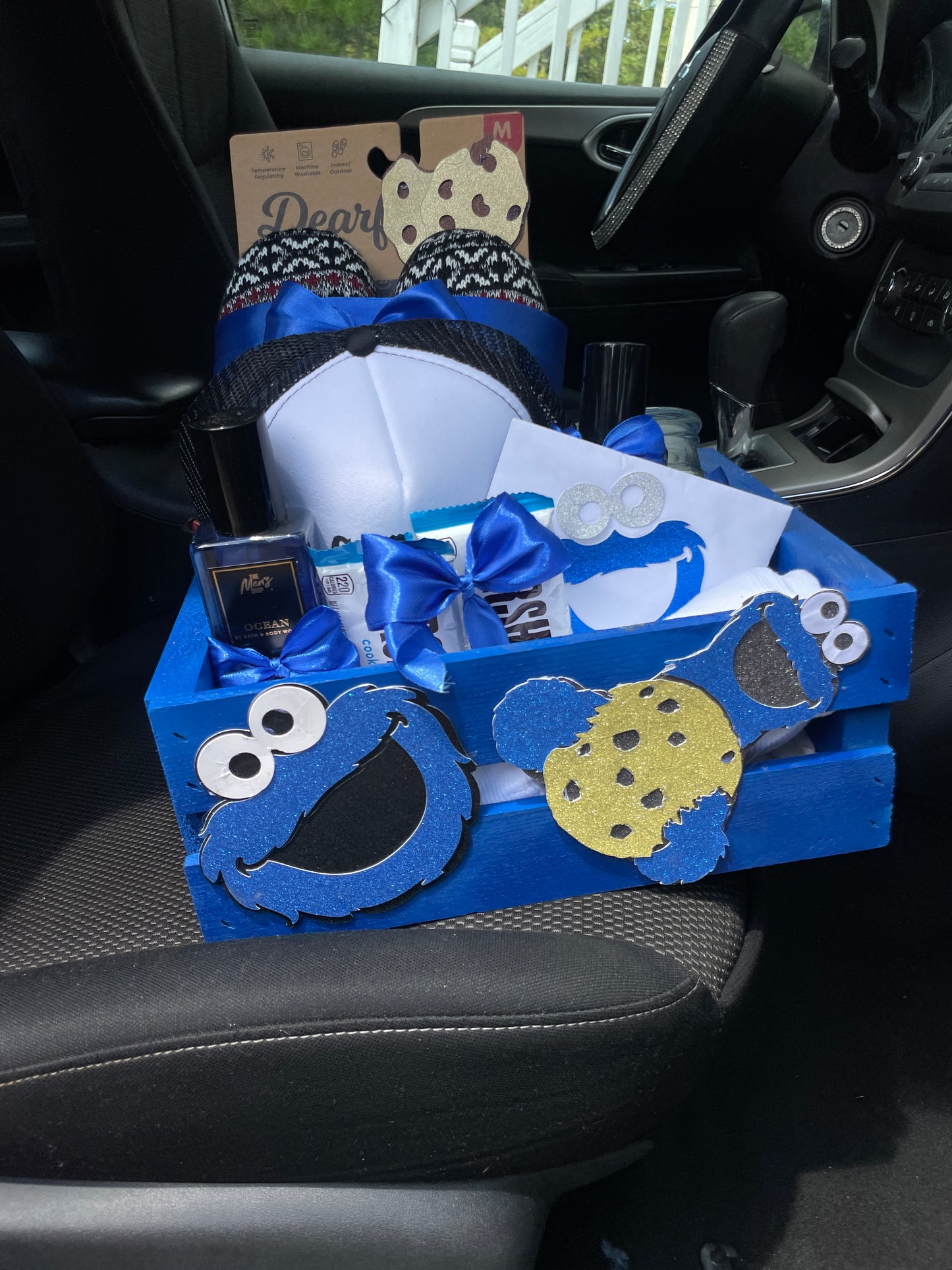 Cookie Monster crate🍪🍪